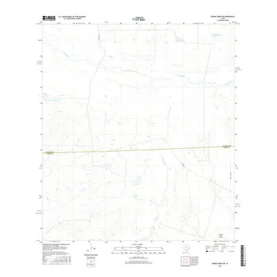 2016 Map of Piedra Creek SW, 2016 Print
