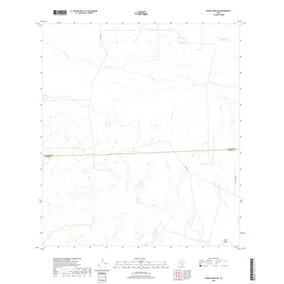 2019 Map of Piedra Creek SW, 2019 Print