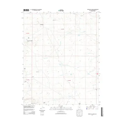 2013 Map of Piedra De La Aguila, 2013 Print