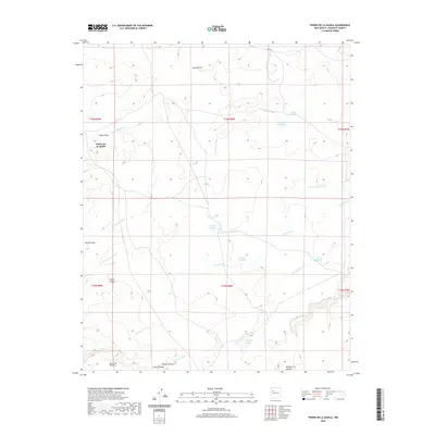2020 Map of Piedra De La Aguila, 2020 Print
