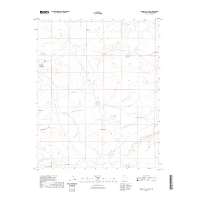 2023 Map of Piedra De La Aguila, 2023 Print