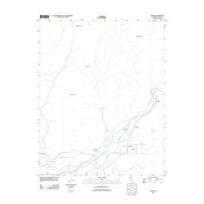 2012 Map of Piedra, 2012 Print