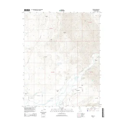 2015 Map of Piedra, 2015 Print