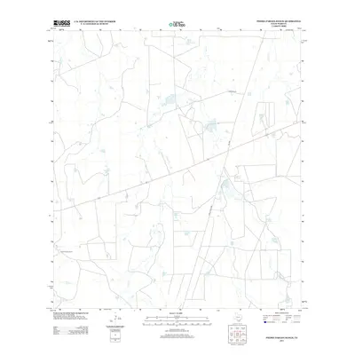 2013 Map of Piedra Parada Ranch, 2013 Print