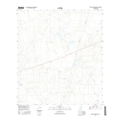 2016 Map of Piedra Parada Ranch, 2016 Print