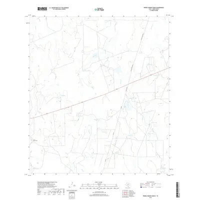 2019 Map of Piedra Parada Ranch, 2019 Print