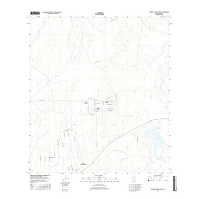 2016 Map of Piedra Parada Tank, 2016 Print