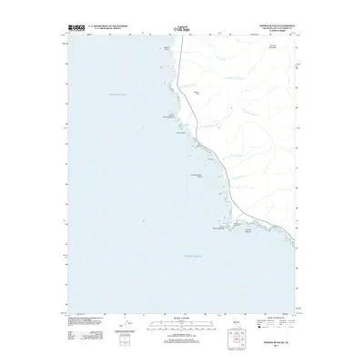 2012 Map of Piedras Blancas, 2012 Print