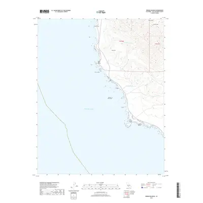 2018 Map of Piedras Blancas, 2018 Print