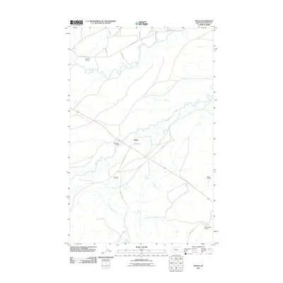 2011 Map of Piegan, 2011 Print