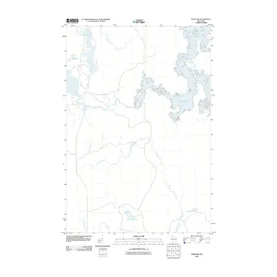 2010 Map of Pier Lake, 2010 Print