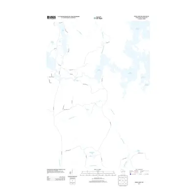 2013 Map of Pier Lake, 2013 Print