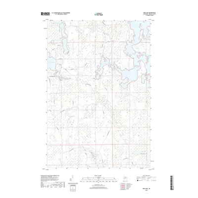 2018 Map of Pier Lake, 2018 Print