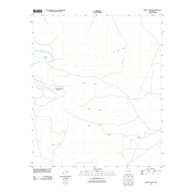 2010 Map of Pierce Canyon, 2010 Print