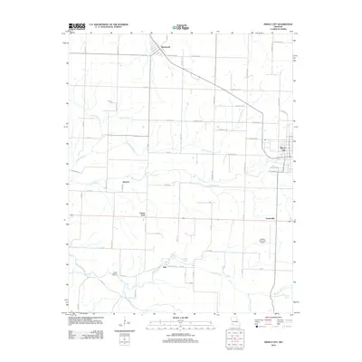 2012 Map of Pierce City, 2012 Print