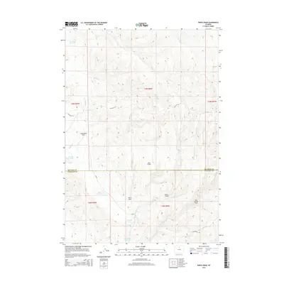2015 Map of Pierce Draw, 2015 Print
