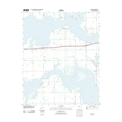 2012 Map of Pierce, 2012 Print