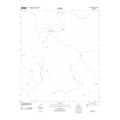 2010 Map of Pierce Peak, 2010 Print
