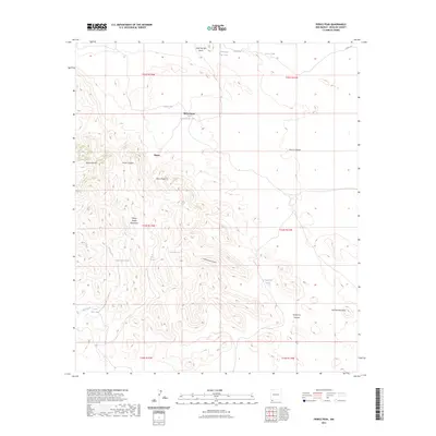 2023 Map of Pierce Peak, 2023 Print