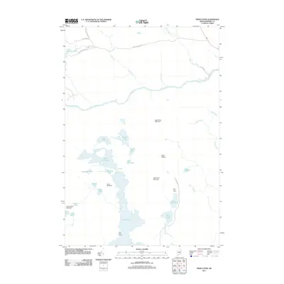 2011 Map of Pierce Pond, 2011 Print