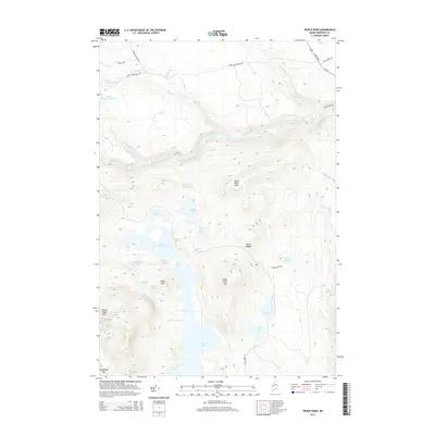 2014 Map of Pierce Pond, 2014 Print