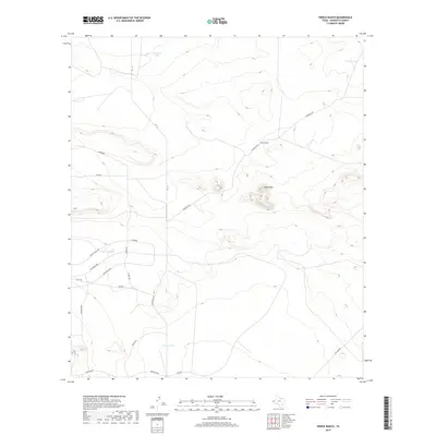 2019 Map of Pierce Ranch, 2019 Print