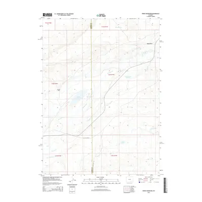 2015 Map of Pierce Reservoir, 2015 Print
