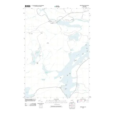 2010 Map of Piercefield, 2010 Print