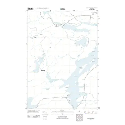 2013 Map of Piercefield, 2013 Print