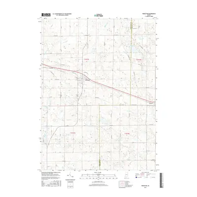 2016 Map of Pierceton, 2016 Print