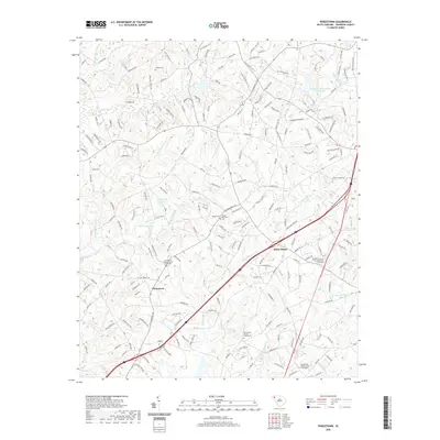 2020 Map of Piercetown, 2020 Print