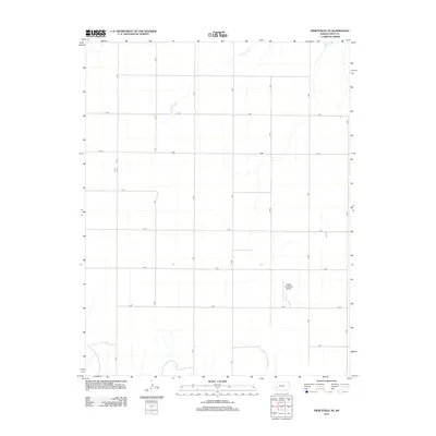 2012 Map of Pierceville NE, 2012 Print