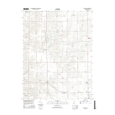 2016 Map of Pierceville, 2016 Print