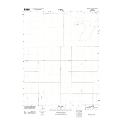 2012 Map of Pierceville SW, 2012 Print