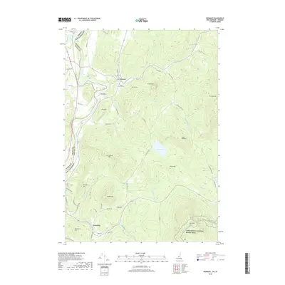 2018 Map of Piermont, 2018 Print