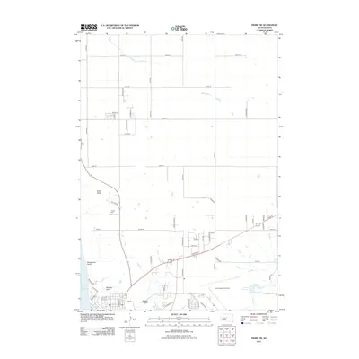 2012 Map of Pierre NE, 2012 Print