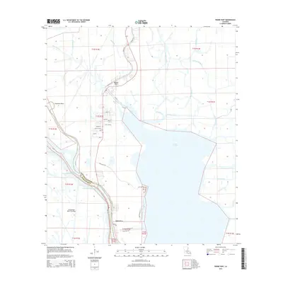 2015 Map of Pierre Part, 2015 Print