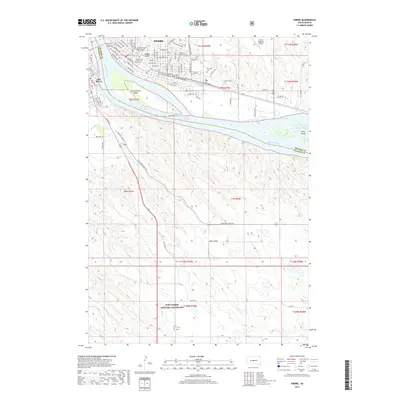 2017 Map of Pierre, 2017 Print