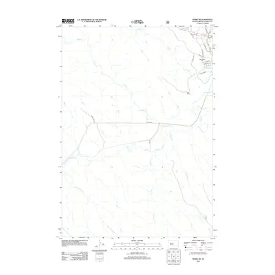 2012 Map of Pierre SW, 2012 Print