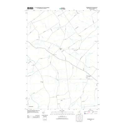 2013 Map of Pierrepont, 2013 Print