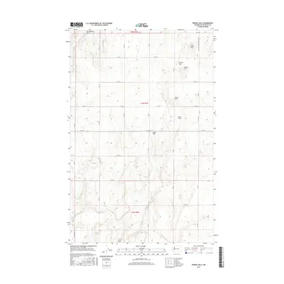2017 Map of Piersol Hills, 2017 Print