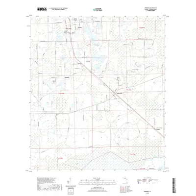 2018 Map of Pierson, 2018 Print