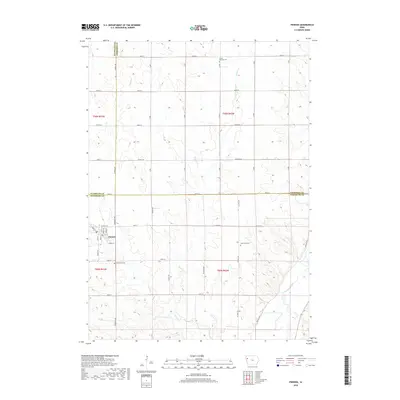 2018 Map of Pierson, 2018 Print