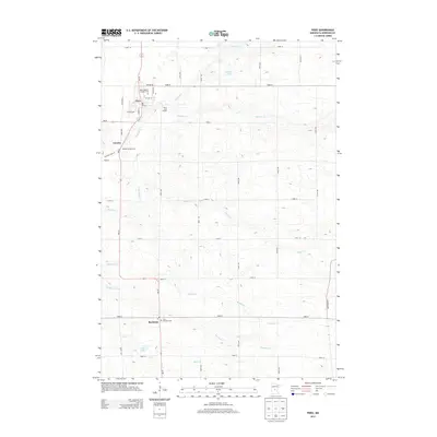 2013 Map of Pierz, 2013 Print
