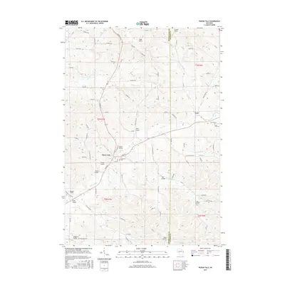 2015 Map of Pigeon Falls, 2015 Print