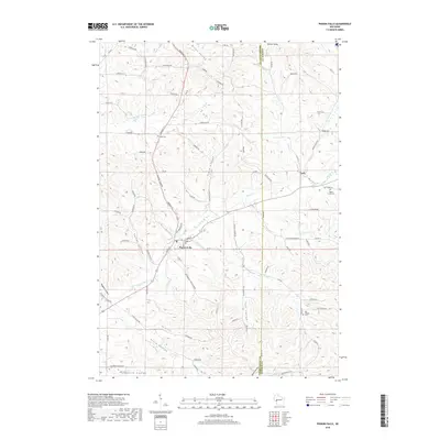 2018 Map of Pigeon Falls, 2018 Print