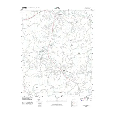 2010 Map of Pigeon Forge, 2010 Print