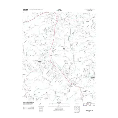 2013 Map of Pigeon Forge, 2013 Print
