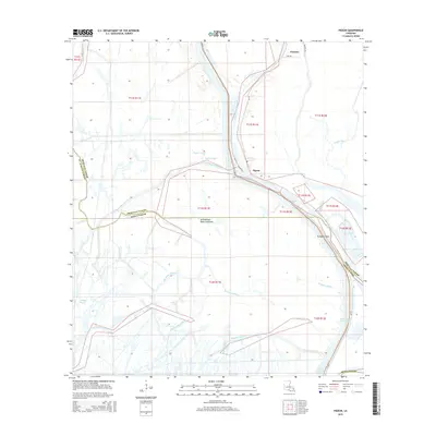 2015 Map of Pigeon, 2015 Print
