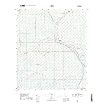 2020 Map of Pigeon, 2020 Print